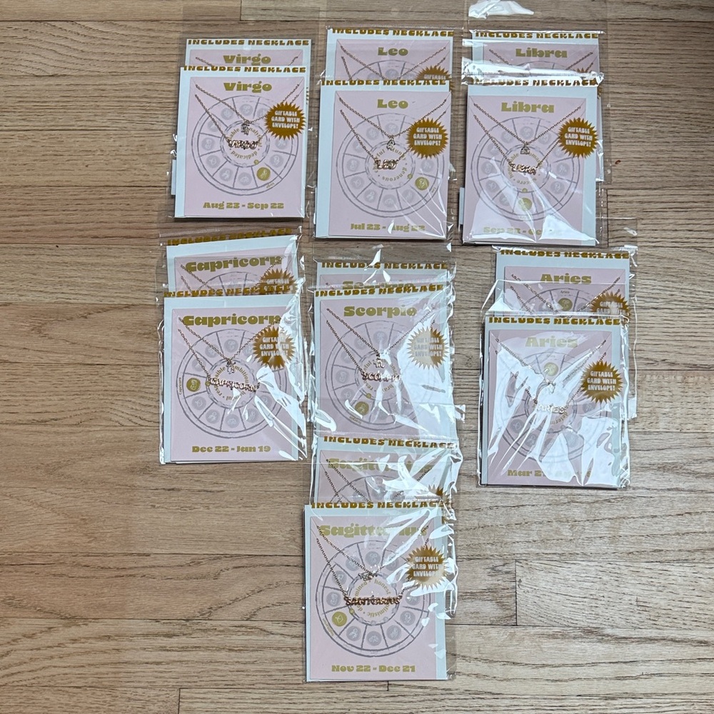 Zodiac Sign Necklaces - Multiple Available - Giftable